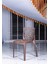 Mercan Sandalye Bronz 6'lı Set – Bahçe, Balkon, Mutfak ve Kafe Sandalyesi 6