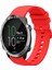 Garmin Forerunner 645 / 645 Music ile Uyumlu Kordon Jel Silikon Tokalı Kayış 1