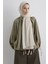 Drew Krem Bohem Uzun Saçaklı Pamuklu Şal 8
