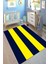 Taraftar Kaymaz Taban Makinede Yıkanabilir Desenli Dot Tabanlı Çocuk Halısı 10018B 1