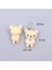 Rilakkuma Korilakkuma Anahtar Zinciri Çift Rahat Ayı Sevimli Anahtarlıklar Yeni Çanta Araba Anahtarları Yüzük Kolye Dekor Çocuk Oyuncakları En Iyi Arkadaş Hediye Renk: 6 (Yurt Dışından) 1