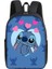 Stitch Angel Disney Sırt Çantası Okul Çantası Çocuklar Için Karikatür Karikatür Hafif Okul Çantaları Büyük Kapasiteli Kız Çocuklar Kids Çakası Hediye Rolor: S03 (Yurt Dışından) 1
