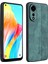 Azns Oppo A78 4g Kılıf Çizilmez Baskılı Pu Deri+Tpu Telefon Arka Kapağı-Yeşil (Yurt Dışından) 1