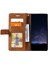 Oppo RENO13 F 4g/5g Kılıf Baskılı Çizgiler Pu Deri Ekleme Cüzdan Telefon Kılıfı-Kahverengi (Yurt Dışından) 3