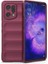 Oppo Find X5 Darbeye Dayanıklı Esnek Yumuşak Tpu Kaymaz Kenar Cep Telefonu Koruyucu Sağlam Arka Kılıf-Şarap Kırmızısı (Yurt Dışından) 1