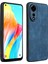 Azns Oppo A78 4g Kılıf Çizilmez Baskılı Pu Deri+Tpu Telefon Arka Kapağı-Mavi (Yurt Dışından) 1