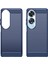 Oppo A60 4g Kılıf Koruyucu Karbon Fiber Doku Tpu Telefon Kılıfı-Mavi (Yurt Dışından) 3