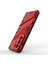 Oppo RENO12 Pro 5g (Global) Kılıf Kickstand Hibrit Sert Pc Yumuşak Tpu Telefon Kılıfı-Kırmızı (Yurt Dışından) 3