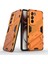 Oppo RENO12 Pro 5g (Global) Kılıf Kickstand Hibrit Sert Pc Yumuşak Tpu Telefon Kılıfı-Turuncu (Yurt Dışından) 4