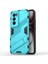 Oppo RENO12 Pro 5g (Global) Kılıf Kickstand Hibrit Sert Pc Yumuşak Tpu Telefon Kılıfı-Bebek Mavisi (Yurt Dışından) 1