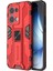 Oppo RENO13 5g (Global) Kılıf Pc + Tpu Darbeye Dayanıklı Telefon Kılıfı Kickstand Ile-Kırmızı (Yurt Dışından) 1