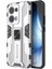 Oppo RENO13 5g (Global) Kılıf Pc + Tpu Darbeye Dayanıklı Telefon Kılıfı Kickstand ile - Gümüş (Yurt Dışından) 1