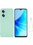 Oppo A77 4G/A77S 4G/A57E 4g Ince Kılıf Sıvı Silikon Telefon Kılıfı El Kayışı Ile-Yeşil (Yurt Dışından) 1