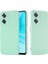 Oppo A77 4G/A77S 4G/A57E 4g Ince Kılıf Sıvı Silikon Telefon Kılıfı El Kayışı Ile-Yeşil (Yurt Dışından) 2