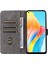 Oppo A78 4g Stand Kapak Cüzdan Telefon Kılıfı Rfıd Engelleme Çizilmez Pu Deri Kabuk Kayışlı-Yeşil (Yurt Dışından) 3