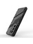 Oppo RENO12 5g(Global)Kılıf Kickstand Hibrit Sert Pc Yumuşak Tpu Telefon Kılıfı-Siyah (Yurt Dışından) 3