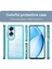 Oppo A60 4g Kılıf Tpu+Akrilik Koruyucu Şeffaf Telefon Kılıfı-Şeffaf Mavi (Yurt Dışından) 2