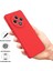 Oppo RENO12 F 5g (Oppo RENO12 Fs) Neo Kılıf Düşmeye Karşı Dayanıklı Sıvı Silikon Telefon Kılıfı Kayışlı-Kırmızı (Yurt Dışından) 2