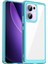Oppo RENO13 F 5g Kılıf Tpu+Akrilik Koruyucu Şeffaf Telefon Kılıfı-Şeffaf Mavi (Yurt Dışından) 1