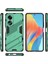 Oppo A58 4g Kapak Pc+Tpu Darbeye Dayanıklı Kickstand Telefon Kılıfı-Yeşil (Yurt Dışından) 5