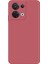 Oppo Reno8 5g (Küresel Sürüm)Mikrofiber Astar Tasarımı Ka Tpu Telefon Arka Kılıfı Düz ​​kenar Düşmeye Dayanıklı Çizilmez Kapak-Kırmızı (Yurt Dışından) 1