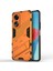 Oppo A58 4g Kapak Pc+Tpu Darbeye Dayanıklı Kickstand Telefon Kılıfı-Turuncu (Yurt Dışından) 1