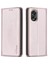 Bınfen Color BF18 Oppo A38 4g Darbeye Dayanıklı Deri Kapak Kart Tutucu Stand Telefon Kılıfı-Gül Altını (Yurt Dışından) 1