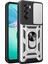 Oppo RENO12 Pro 5g (Global) Kılıf Kayar Kamera Kapağı Pc + Tpu Destekli Telefon Kılıfı-Gümüş (Yurt Dışından) 1