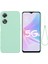 Oppo A58 5G/A58X 5G/A78 5g Için Telefon Kılıfı, Askılı Sıvı Silikon Toz Önleyici Yumuşak Astarlı Koruyucu Kılıf-Yeşil (Yurt Dışından) 1