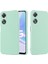 Oppo A58 5G/A58X 5G/A78 5g Için Telefon Kılıfı, Askılı Sıvı Silikon Toz Önleyici Yumuşak Astarlı Koruyucu Kılıf-Yeşil (Yurt Dışından) 2