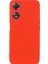Oppo A58 5G/A58X 5G/A78 5g Için Telefon Kılıfı, Askılı Sıvı Silikon Toz Önleyici Yumuşak Astarlı Koruyucu Kılıf-Kırmızı (Yurt Dışından) 3