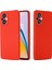 Oppo Reno7 Z 5g/reno7 Lite 5G/F21 Pro 5g/reno8 Lite 5g Sıvı Silikon Kılıf Hassas Kesikler Kamera Koruma Kılıfı Kayışlı-Kırmızı (Yurt Dışından) 2