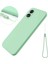 Darbeye Dayanıklı Sıvı Silikon Kabuk Oppo A38 4G/A18 4g Kılıf Cep Telefonu Kapağı-Yeşil (Yurt Dışından) 1