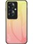 Oppo RENO11 F 5g Kılıf Temperli Cam+Pc+Tpu Hibrit Telefon Kılıfı-Degrade Sarı (Yurt Dışından) 1