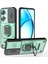 Oppo A60 4g Kılıf Camshield Kickstand Pc+Tpu Telefon Kılıfı-Yeşil (Yurt Dışından) 1