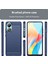 Oppo A78 4g Için Koruyucu Tpu Telefon Kılıfı, Karbon Fiber Doku Fırçalanmış Telefon Kılıfı-Mavi (Yurt Dışından) 3