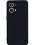 Oppo Reno7 4G/F21 Pro 4g Için Sıvı Silikon Telefon Kılıfı, Kalınlaştırıcı Tasarım Yumuşak Mikrofiber Astar Yastık Çizilmez Koruyucu Kılıf-Siyah (Yurt Dışından) 3