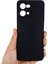 Oppo Reno7 4G/F21 Pro 4g Için Sıvı Silikon Telefon Kılıfı, Kalınlaştırıcı Tasarım Yumuşak Mikrofiber Astar Yastık Çizilmez Koruyucu Kılıf-Siyah (Yurt Dışından) 5