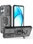 Oppo A60 4g Kılıf Camshield Kickstand Pc+Tpu Telefon Kılıfı-Siyah (Yurt Dışından) 1