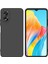 Oppo A38 4g Kılıf Mat Koruyucu Telefon Kılıfı Parmak Izi Önleyici Kabuk (Hassas Arka Lens Kesiği)-Siyah (Yurt Dışından) 1