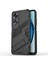Oppo A60 4g Kılıf Dahili Ayaklı Pc + Tpu Darbeye Dayanıklı Telefon Kılıfı-Siyah (Yurt Dışından) 1