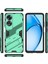 Oppo A60 4g Kılıf Dahili Kickstand Pc + Tpu Darbeye Dayanıklı Telefon Kılıfı-Yeşil (Yurt Dışından) 5