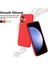 Oppo A59 5G/A2M 5g Cep Telefonu Kılıfı Yumuşak Astarlı Sıvı Silikon Düşmeye Lı Kapak-Kırmızı (Yurt Dışından) 3