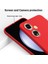 Oppo A59 5G/A2M 5g Cep Telefonu Kılıfı Yumuşak Astarlı Sıvı Silikon Düşmeye Lı Kapak-Kırmızı (Yurt Dışından) 5