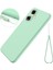 Oppo A59 5G/A2M 5g Cep Telefonu Kılıfı Yumuşak Astarlı Sıvı Silikon Düşmeye Lı Kapak-Yeşil (Yurt Dışından) 1