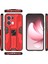 Oppo RENO13 Pro 5g Kılıf Pc+Tpu Darbeye Dayanıklı Telefon Kılıfı Kickstand Ile-Kırmızı (Yurt Dışından) 4