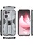Oppo RENO13 Pro 5g Kılıf Pc+Tpu Darbeye Dayanıklı Telefon Kılıfı Kickstand Ile-Gri (Yurt Dışından) 4