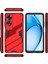 Oppo A60 4g Kılıf Dahili Kickstand Pc + Tpu Darbeye Dayanıklı Telefon Kılıfı-Kırmızı (Yurt Dışından) 5
