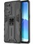Kickstand Tasarım Sert Pc Arka + Yumuşak Tpu Tampon Tampon Düşmeye Dayanıklı Koruyucu Kılıf Oppo Reno6 Pro + 5g - Siyah (Yurt Dışından) 1