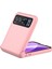 Motorola Razr 40 5g Kılıf Cilt Dokunma Menteşe Koruma Telefon Kılıfı-Pembe (Yurt Dışından) 3